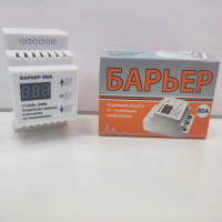 Реле напряжения  (барьер) цифровой 80A din-рейка REDLINE